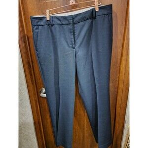 Ann Taylor Dress Pants Navy Like New Sz 12T E-35